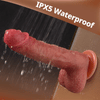 8.46 Inch Cock Warming Dildo – Realistic, USB Rechargeable Vibrator