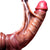 8.5 Inch Movable Foreskin Dildo – Sliding Skin Silicone Dildo for G-Spot, Vaginal & Anal Play with Suction Base