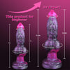 7 Inch Fantasy Dog Knot Dildo – Soft Silicone Monster Dildo with Suction Cup, Beginner-Friendly Pink Animal Butt Plug for G-Spot & Prostate Play