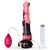 12 Inch Squirting Horse Dildo – Realistic Extra-Thick Fantasy Toy with Suction Cup, Red Silicone