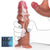 7.8 Inch Realistic Foreskin Dildo – Dual-Layer Silicone Cock with Movable Sliding Skin, Suction Cup Base & Harness Compatible