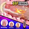 Huge Realistic Heated Thrusting Dildo – 9.6 Inch