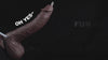 8.46" Black Squirting Dildo – Electric Realistic Ejaculating Vibrator with Curved Shaft & Suction Cup